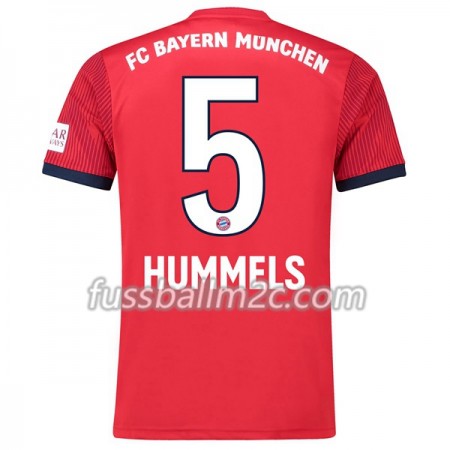 Fußballtrikots FC Bayern München Hummels 5 Heim Trikotsatz 2018-2019